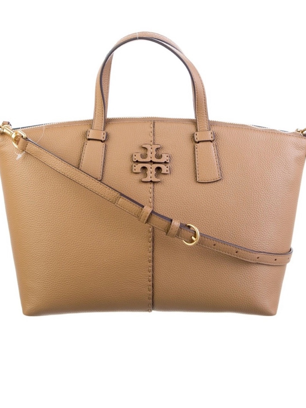 Tory Burch Mc Graw Satchel in Tiramisu - Picture 5 of 9
